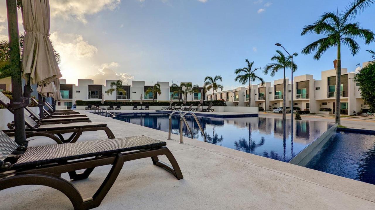 Kings Home - Big Modern House With Pool 坎昆 外观 照片
